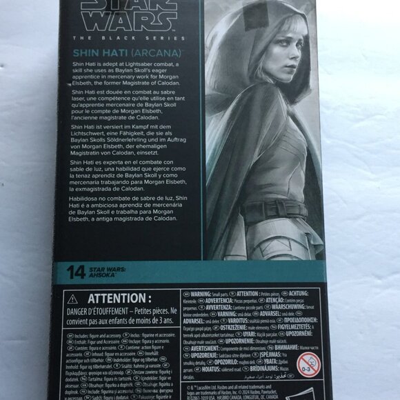 NEW Star Wars Ahsoka Shin Hati (Arcana) Black Series Action Figure - Picture 7 of 8